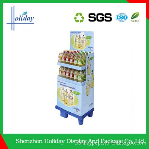 Hot sale Customized Colorful Water Bottle Display Stands for Joyshaker ,beverage display rack,energy/soft drink display stand
